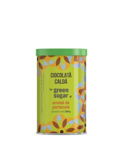 Ciocolata calda cu green sugar si aroma de portocale
