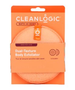 Burete exfoliant pentru piele sensibila cu doua texturi Bath & Body