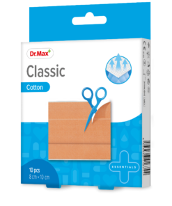 Dr. Max Plasturi clasici sterili 8 x 10cm