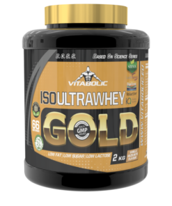 ISO UltraWhey Gold cu aroma Vanilla Hazelnut