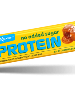 Baton proteic cu caramel sarat fara gluten si fara zahar